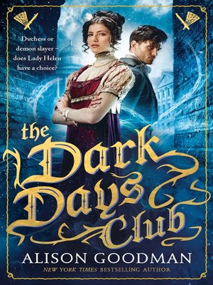 cover image of The Dark Days Club--A Lady Helen Novel